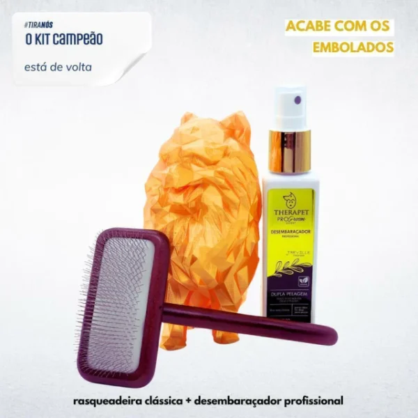Combo Rasqueadeira P + Fluído Desembaraçador - Imagem 2