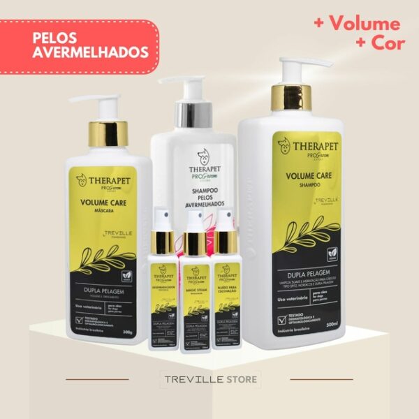 Kit Banho completo - Pelos Avermelhados