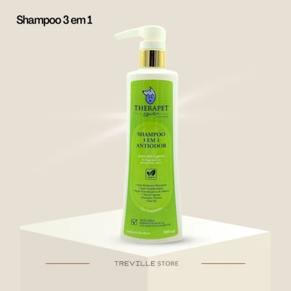Shampoo 3 em 1 Anti Odor