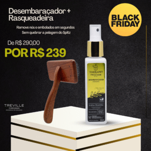 Desembaraçador + Rasqueadeira